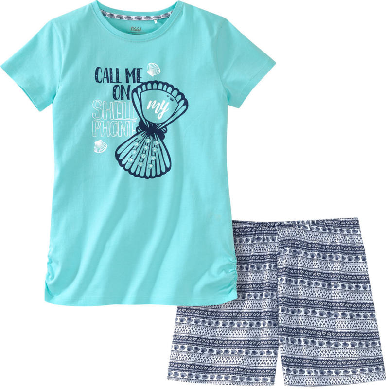 Mädchen Shorty mit Muschel-Print