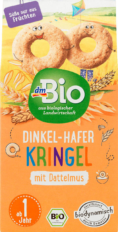 dmBio Dinkel-Hafer Kringel ab 1 Jahr, Demeter