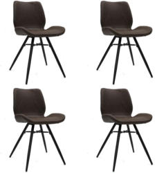 Stuhl-Set Barron 4-Er Set Taupe