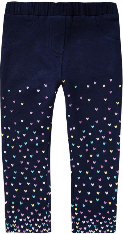 Baby Jeggings mit Herz-Allover (Nur online)