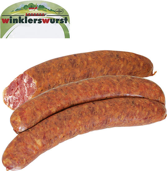 Geräucherte Bratwurst Siebenbürgische Art
