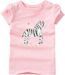 Mädchen T-Shirt mit Zebra-Motiv