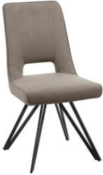 Stuhl Amira B: 48 cm Taupe
