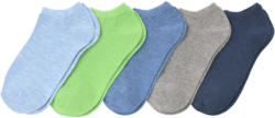 5 Paar Jungen Sneaker-Socken im Set