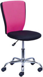 Drehstuhl in Schwarz, Pink
