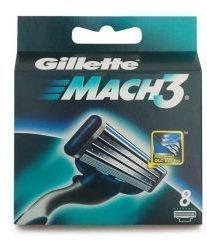 Gillette Lamette Da Barba Mach 3 8er -