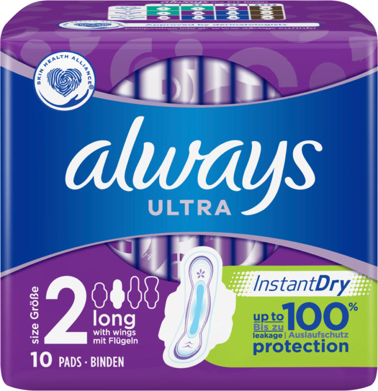Always assorbenti igienici Ultra long con ali 10 pezzi -
