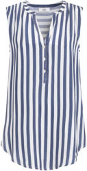 Damen Blusentop im Streifen-Look