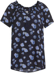 Damen Schlupfbluse mit Allover-Motiv