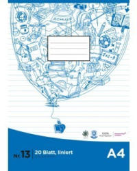 PAGRO Heft A4 20 Blatt liniert