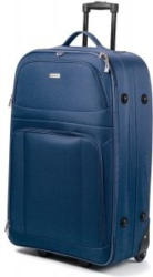 Softcase-Trolley Kreta 55 cm mit 2 Rollen blau