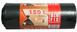 ALUFIX Müllsäcke 150 Liter 10 Stück schwarz