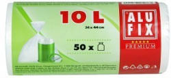 ALUFIX Müllsäcke 10 Liter 50 Stück transparent