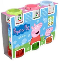 Seifenblasen Peppa Wutz 3 Stück bunt