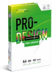 PRO DESIGN Farblaserpapier A4 250 Blatt 120g