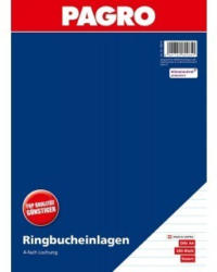 PAGRO Ringbucheinlagen A4 200 Blatt liniert