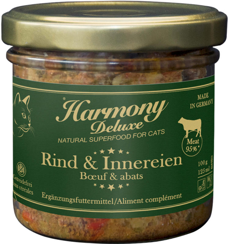 Harmony Cat Deluxe Boeuf & abats 100g