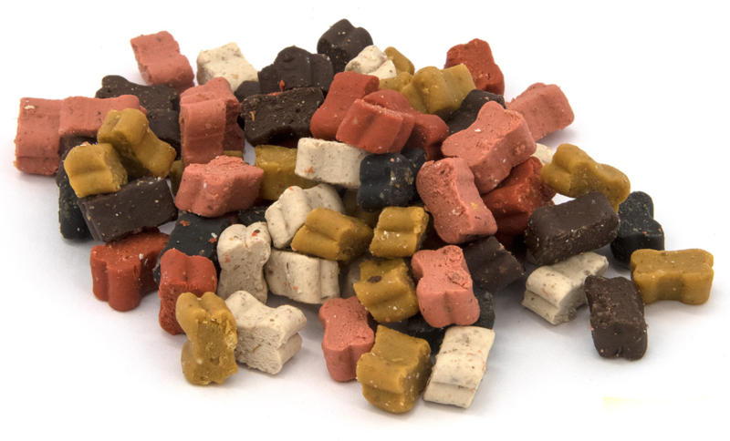 QUALIDOG Friandises pour chien Semi-Moist Mini Mix d'os 150g