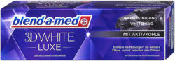 blend-a-med 3D White Luxe Zahncreme mit Aktivkohle