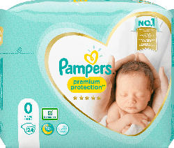 Pampers Windeln Premium Protection, Größe 0, New Baby Micro