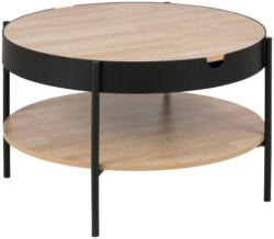 Couchtisch In Metall, Holzwerkstoff 75/75/45 Cm