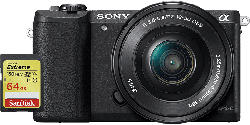 Alpha 5100 Bundle mit E 16-50mm F3.5-5.6 und SanDisk Extreme SDXC UHS-I 64 GB
