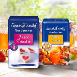 Sweet Family Feinster Zucker und Gelierzucker 3 : 1 jede 500-g/1000-g-Packung