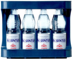 Aquintus Mineralwasser versch. Sorten, 12 x 1 Liter, jeder Kasten