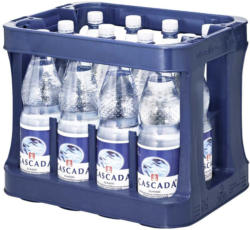 Cascada Mineralwasser versch. Sorten, 12 x 1 Liter, jeder Kasten