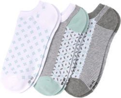 3 Paar Sneaker-Socken im Set
