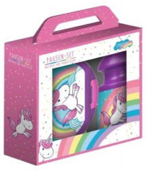 Pausenset Einhorn bunt