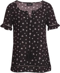 Damen Bluse mit floralem Allover-Motiv