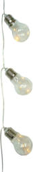 Lichterkette outdoor mit 10 LED Glübirnen, warmes Licht 165 cm