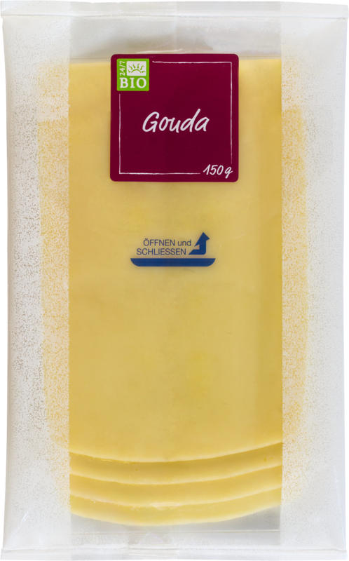 Gouda in Scheiben