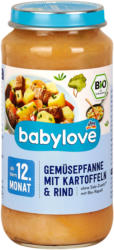 babylove Gemüsepfanne mit Kartoffeln & Rind