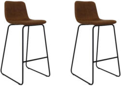 Barhocker-Set in Braun