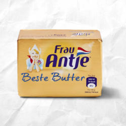 Frau Antje Beste Butter jede 250-g-Packung