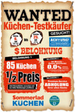Möbelstadt Sommerlad WANTED Küchen-Testkäufer - bis 25.07.2020