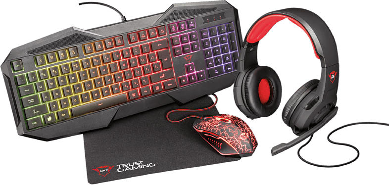 GXT 788RW 4-in-1 Gaming Set, USB, DE (22561)