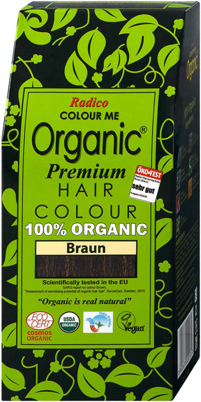 Radico Colour Me Organic Premium Haarfarbe - Braun