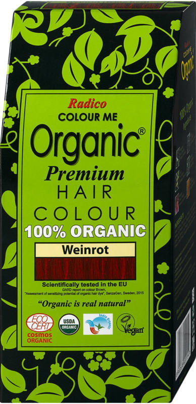Radico Colour Me Organic Premium Haarfarbe - Weinrot