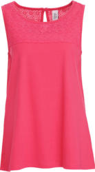 Damen Top mit Spitzeneinsatz