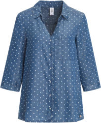 Damen Bluse mit Punkte-Allover