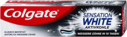 Colgate Sensation White Aktivkohle Zahncreme