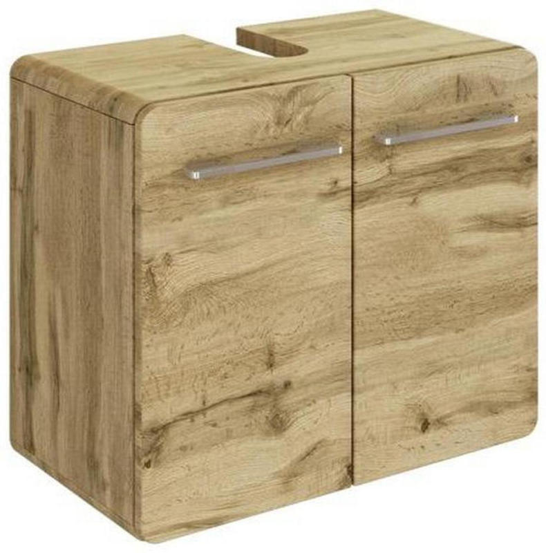 Waschbeckenunterschrank Faro B: 60 cm Eiche Dekor