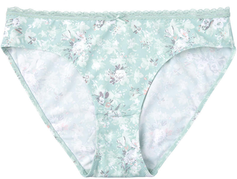 Damen Slip mit Blumen-Muster (Nur online)