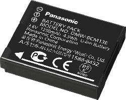 PANASONIC DMW-BCM13-E Akku Panasonic , Li-Ion, 3.6 Volt, 1250 mAh