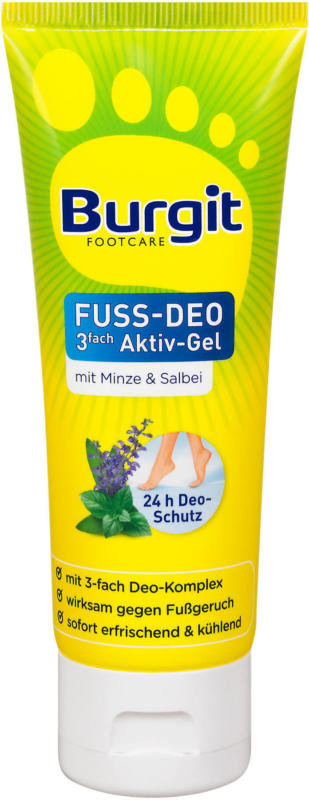 Burgit Fuß-Deo 3fach Aktiv-Gel