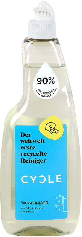 Cycle WC-Reiniger mit Zitronenduft