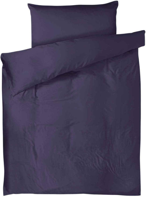 Parure de lit unie mauve - (Prix de la plus petite taille)